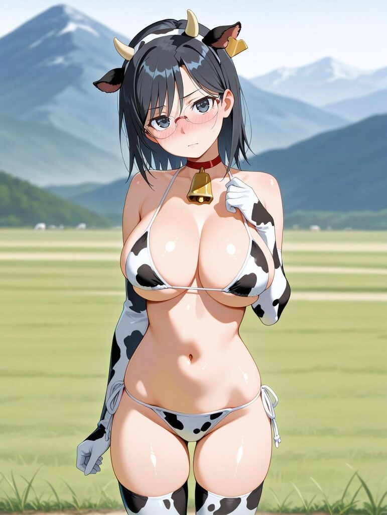 sample_No_119_konori_mii_cow_print_bikini p3