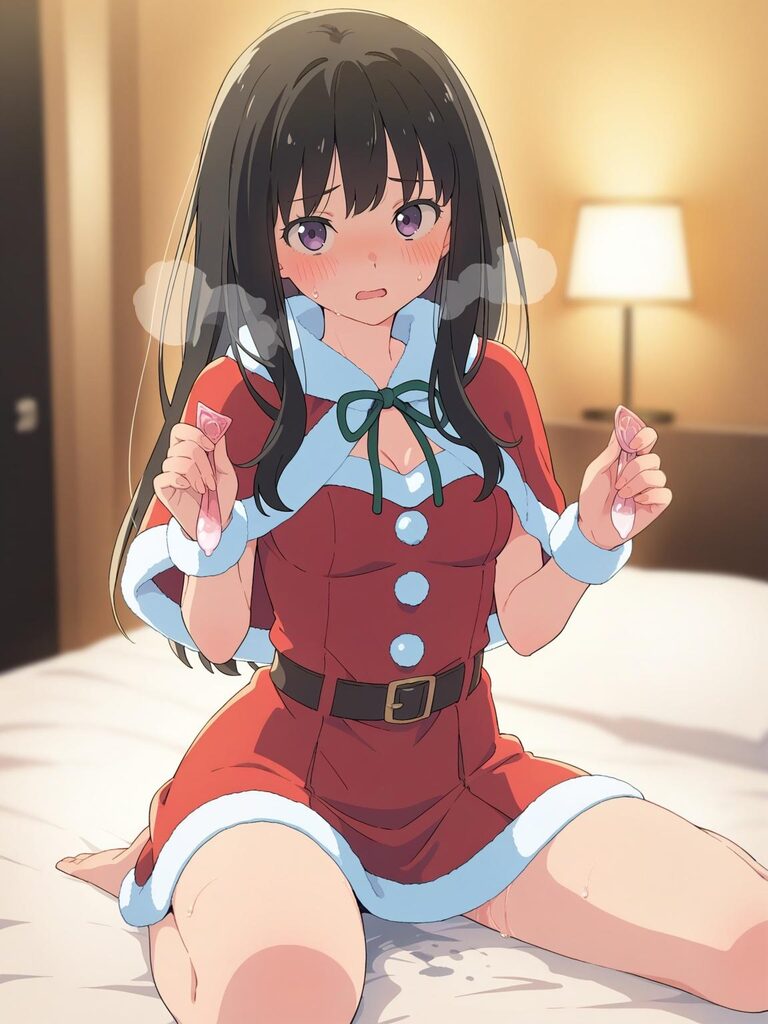 sample_No.143_inoue_takina_santa_costume p1