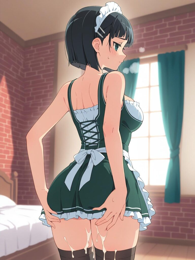 sample_No.180_kirigaya_suguha_maid_brothel p32