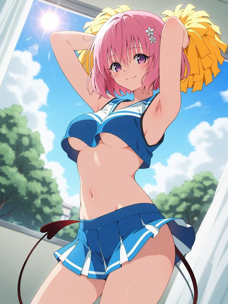 sample_No.222_momo_velia_deviluke_cheerleader_sexual_service p1