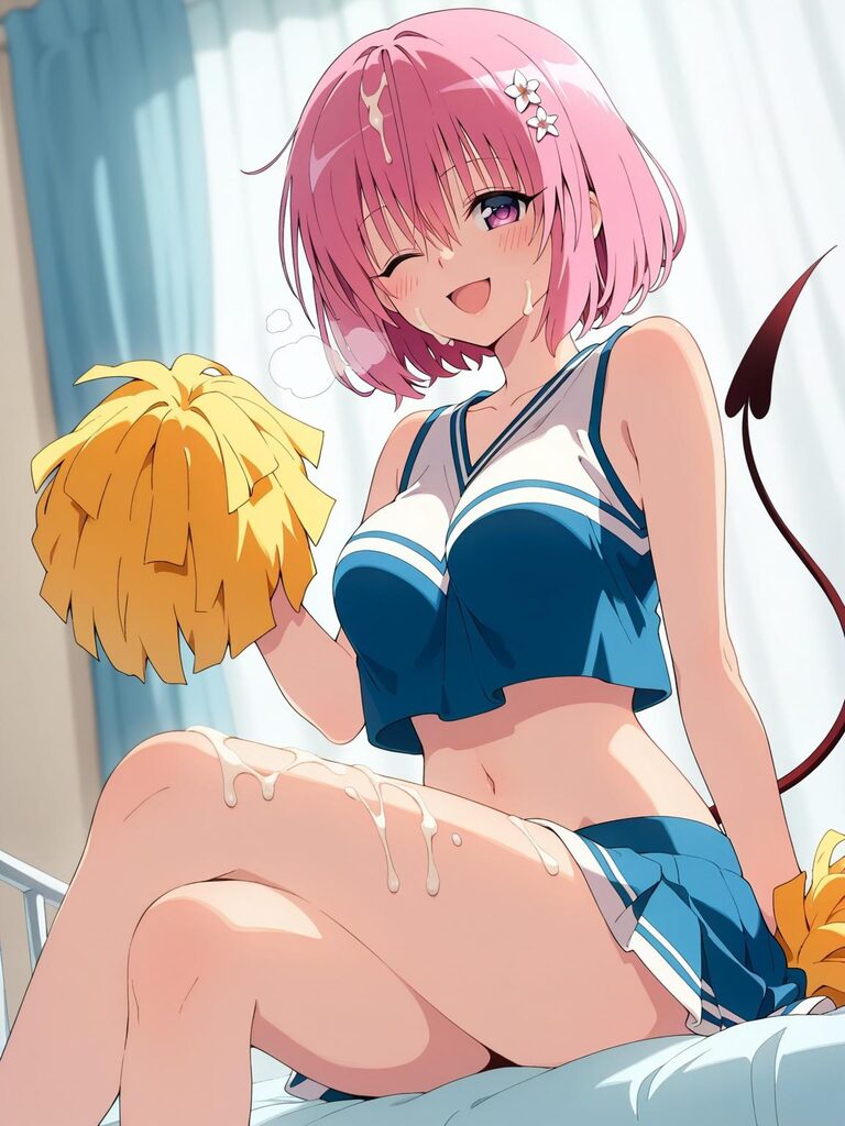 sample_No.222_momo_velia_deviluke_cheerleader_sexual_service p19