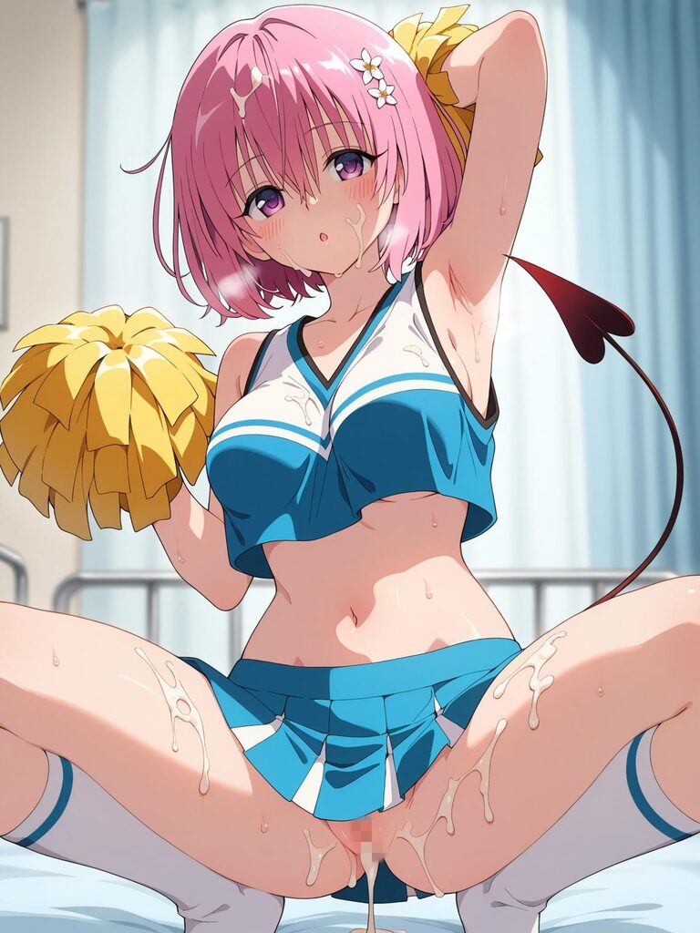 sample_No.222_momo_velia_deviluke_cheerleader_sexual_service p27