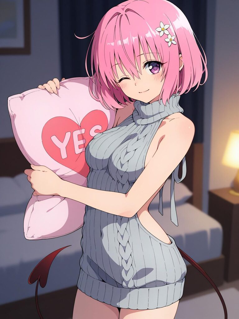 sample_No.238_momo_velia_deviluke_yes-no_pillow p2