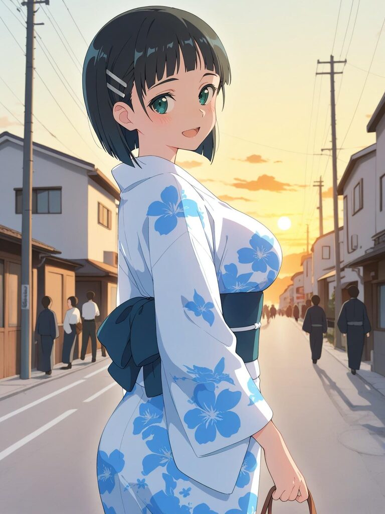 sample_No.243_kirigaya_suguha_yukata_summer_festival p1
