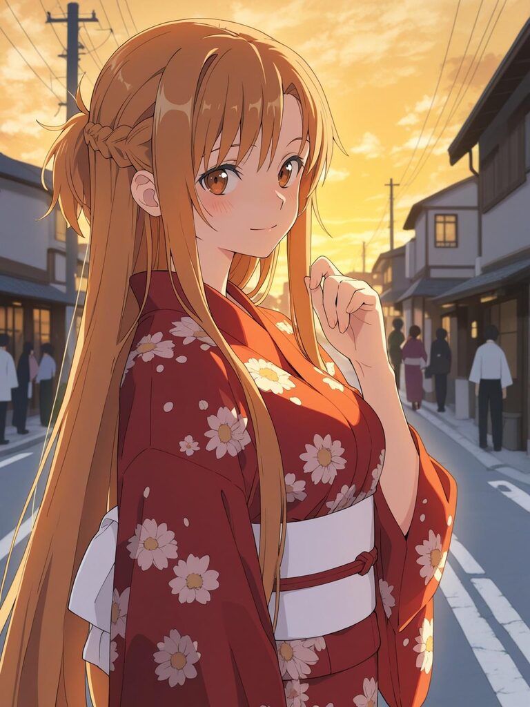 sample_No.244_asuna_(sao)_yukata_summer_festival p1