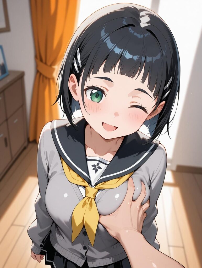 sample_No_31_kirigaya_suguha_school_uniform p4